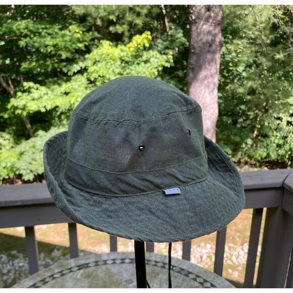 Neff Boonie Hat Sun Brim Chin Strap 100% Cotton Safari Holiday Fish Camp Hike OS - Picture 1 of 11